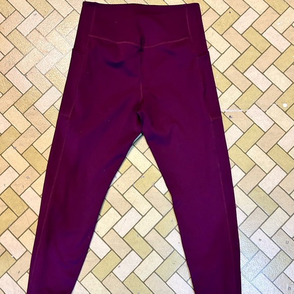 Girlfriend Collective Plum Leggings - Picture 5 of 9